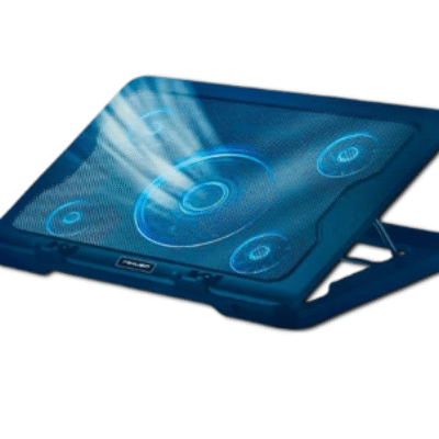 Mikuso NCP-065 Laptop Cooling Pad with LED Fan – 5 Fan Silent Operation