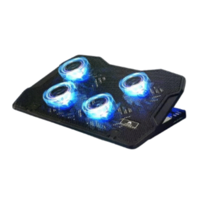 Mikuso NCP-067 Laptop Cooling Pad – Silent Fan Slim Cooling Stand for 12″–15.6″ Laptops