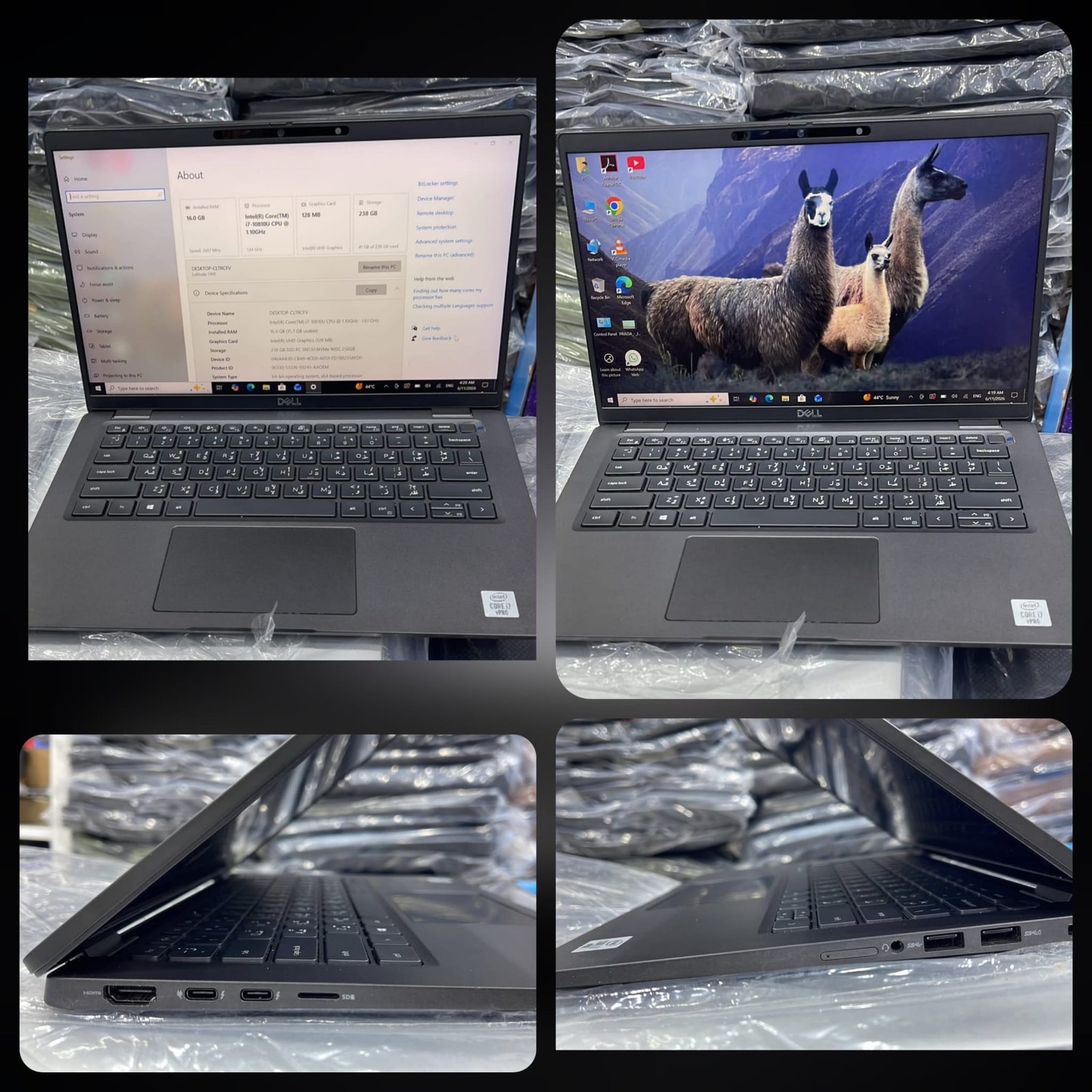 Dell Latitude 7410 original charger and accessories