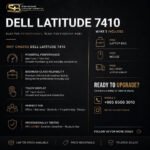 Dell Latitude 7410 backlit keyboard and touchscreen