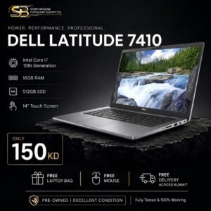 Dell Latitude 7410 14 inch touch laptop i7 10th gen